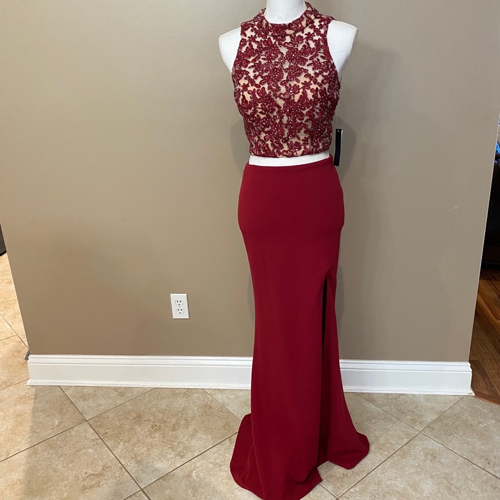 Formal two-piece dress